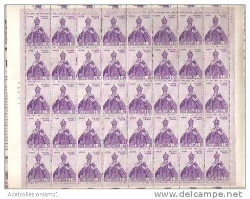 36)SERIE NATALE DEL 1968 IN FOGLI INTERI NUOVI DEL VATICANO - Used Stamps