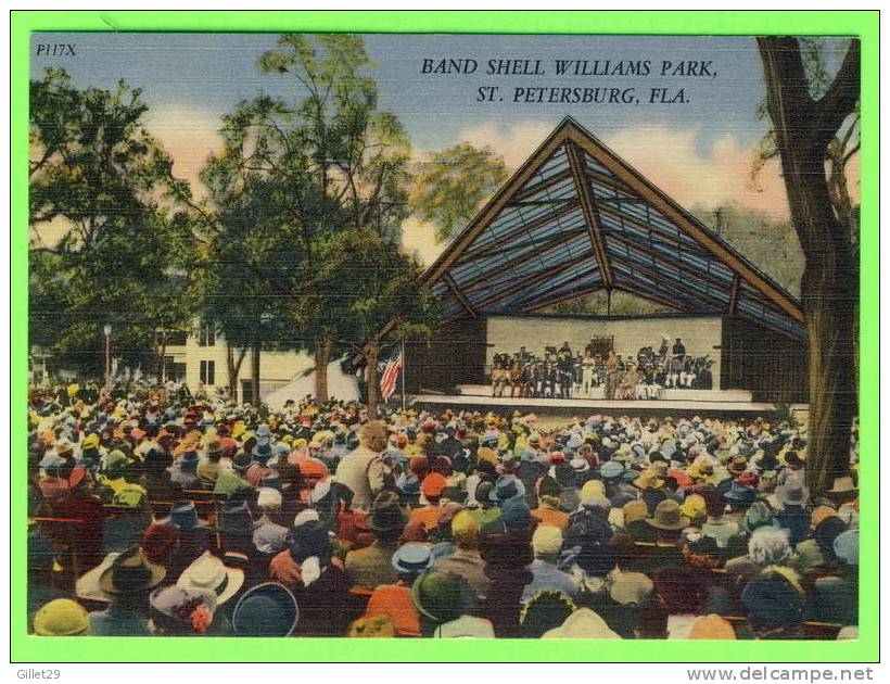 ST. PETERSBURG, FL - BAND SHELL WILLIAMS PARK - ANIMATED - - St Petersburg