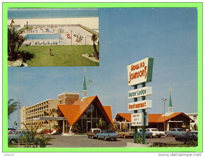 ST. PETERSBURG, FL - HOWARD JOHNSON´S MOTOR LODGE - OLD CARS - MOTOR LODGE, RESTAURANT - - St Petersburg