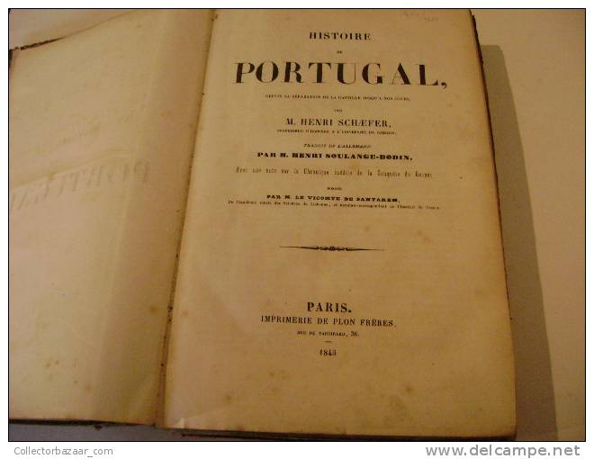 Histoire De Portugal. M. Henri SCHAEFER - History