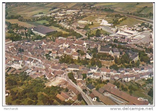 HAUT RHIN . ALTKIRCH . VUE AERIENNE LE SUNDGAU  ...MODERNE - Altkirch