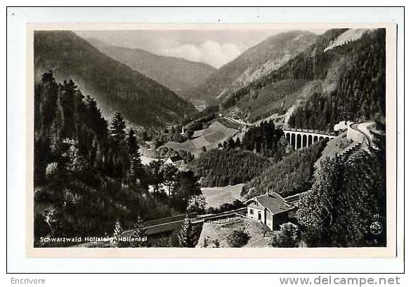 Cpsm HOLLSTEIG HOLLENTAL - Viaduc Train Et Chalet - Höllental