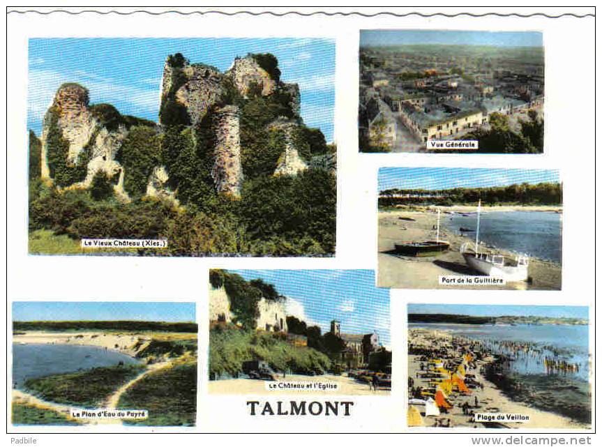 Carte Postale 85. Talmont  Trés Beau Plan - Talmont Saint Hilaire