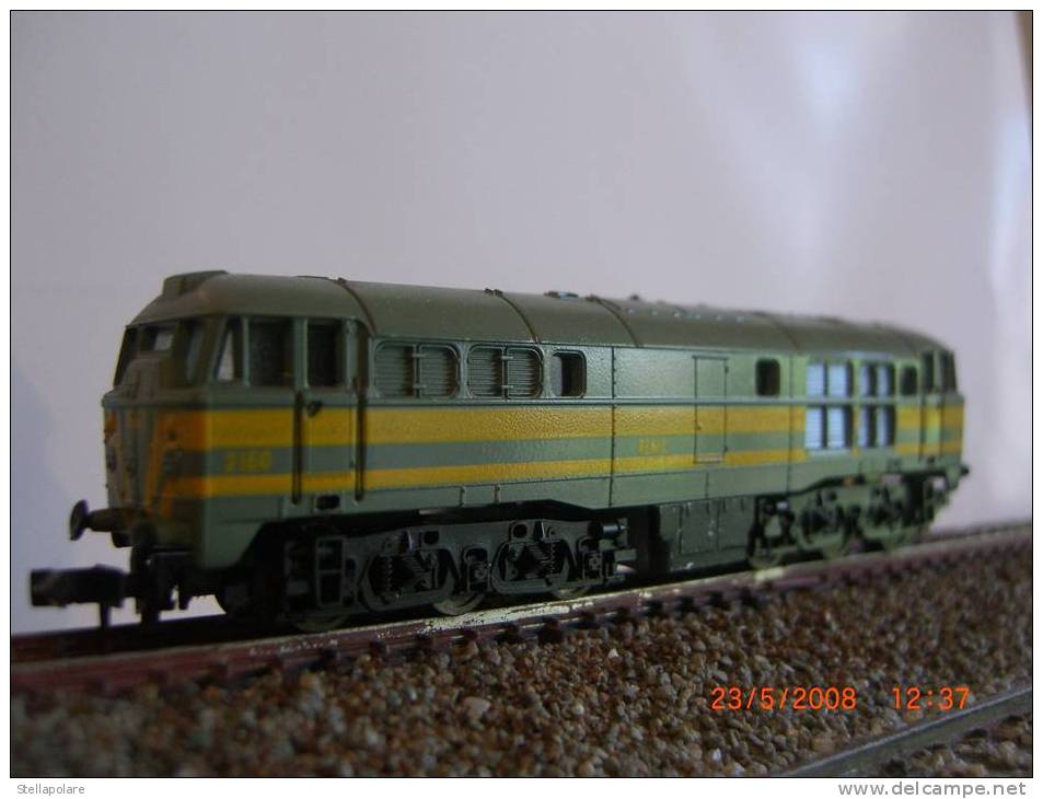 Echelle N. RENFE DIESEL Class 2160 - Locomotoras