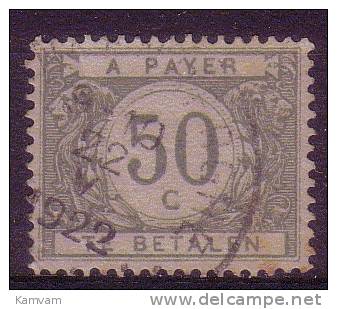 België Belgique TX31 Cote 1.25€ T 14*14 - Stamps