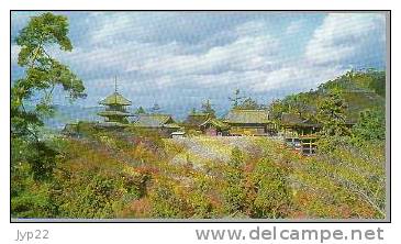 Jolie CP Japon Kiyomizu Temple Kyoto - Religion - Pas écrite - Format 19 X 10.3 - Kyoto