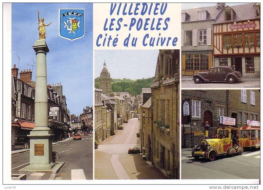 VILLEDIEU LES POELES -   4 Vues -  N°  152 - Villedieu