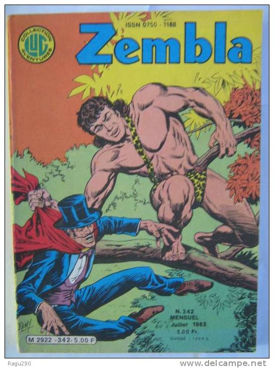 BD - ZEMBLA N° 342 - éditions  LUG  - Petit Format - En Très Bon état - Zembla