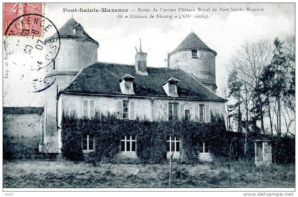 CPA - Pont-Sainte-Maxence (60) - Restes De L'ancien Château Royal Dit "Château De Fécamp" - Pont Sainte Maxence