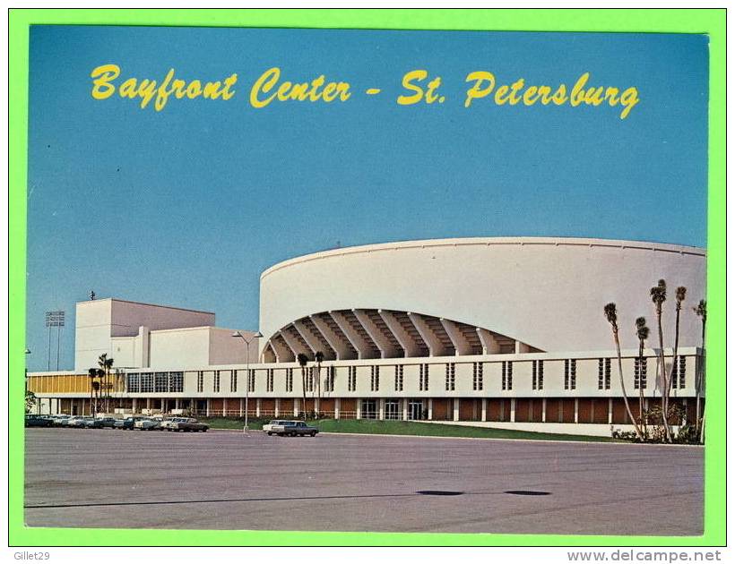 ST.PETERSBURG, FL - BAYFRONT CENTER - ANIMATED WITH OLD CARS - - St Petersburg