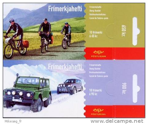 Europa Cept - 2004 - Islande Iceland - 2 Carnets De 10 Timbres Chacun ** - 2004