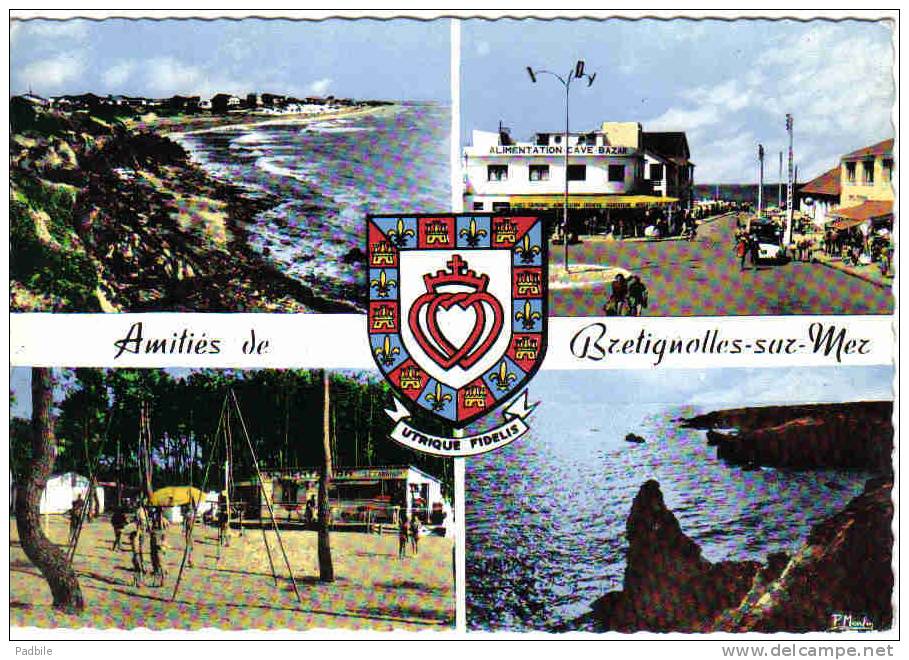 Carte Postale 85. Brétignoles-sur-Mer  Trés Beau Plan - Bretignolles Sur Mer