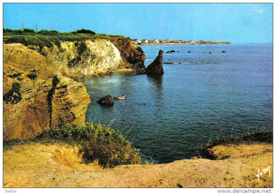 Carte Postale 85. Brétignoles-sur-Mer Le Rocher Sainte-Véronique  Trés Beau Plan - Bretignolles Sur Mer