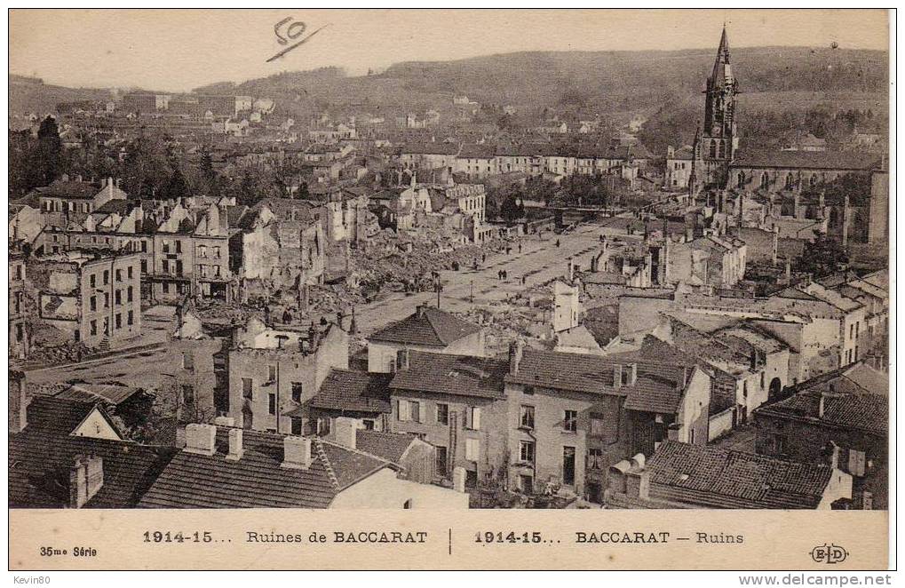 54 Ruines De BACCARAT - Baccarat