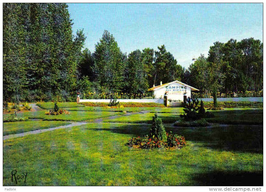 Carte Postale 85. Saint-Hilaire-de-Riez  "Les Biches" Camping  Trés Beau Plan - Saint Hilaire De Riez