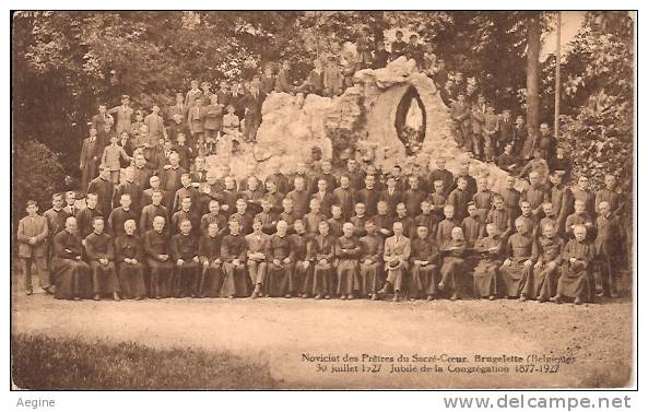 BELGIQUE- Ref No 337-noviciat Des Pretres Du Sacre Coeur-brugelette -jubile De La Congregation - Bon Etat - Brugelette