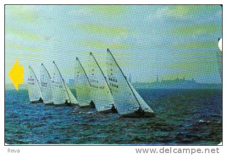 ESTONIA  NO FV  YACHT RACING  SPORT  1993 A ISSUE AUTELCA  READ DESCRIPTION !! - Estland