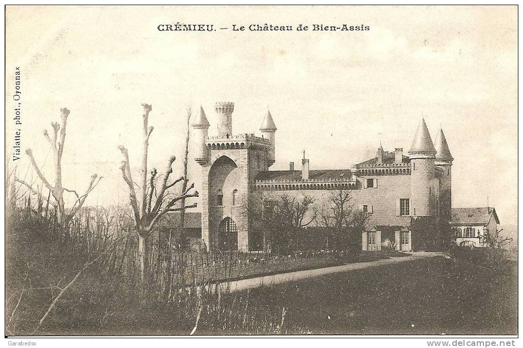 CPA De CREMIEU - Le Château De Bien-Assis. - Crémieu