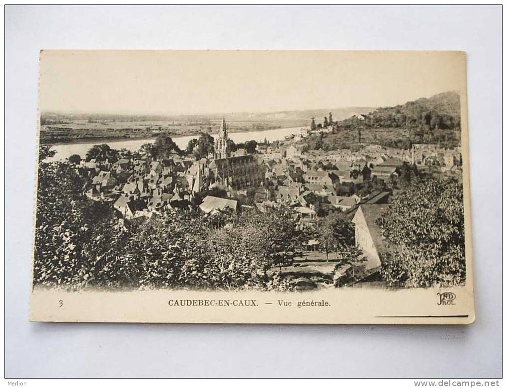 76 CAUDEBEC EN CAUX  -  1910´s     VF    D23165 - Caudebec-en-Caux