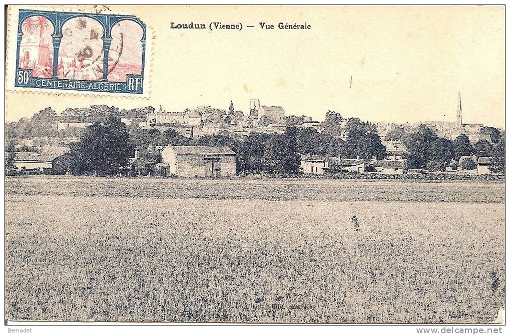 LOUDUN ...VUE GENERALE - Loudun