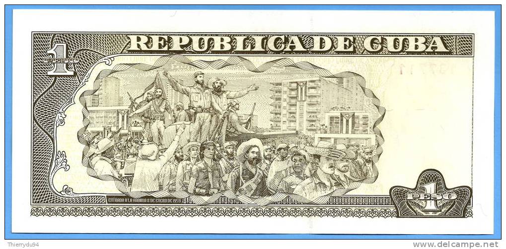 Cuba 1 Peso 2006 UNC Jose Marti Kuba 2006 Pesos Neuf Non Circulé Kuba - Kuba