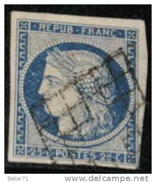 France N° 4  O - 1849-1850 Cérès