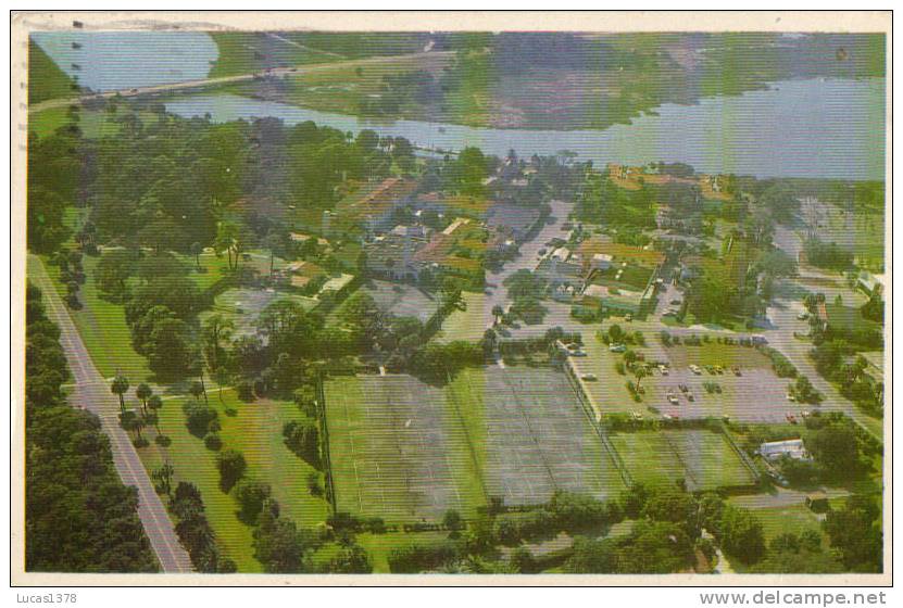 GEORGIA / SEA ISLAND / CLOISTER HOTEL / BEAUTIFUL VIEW OF HOTEL AND TENNIS COURTS - Andere & Zonder Classificatie