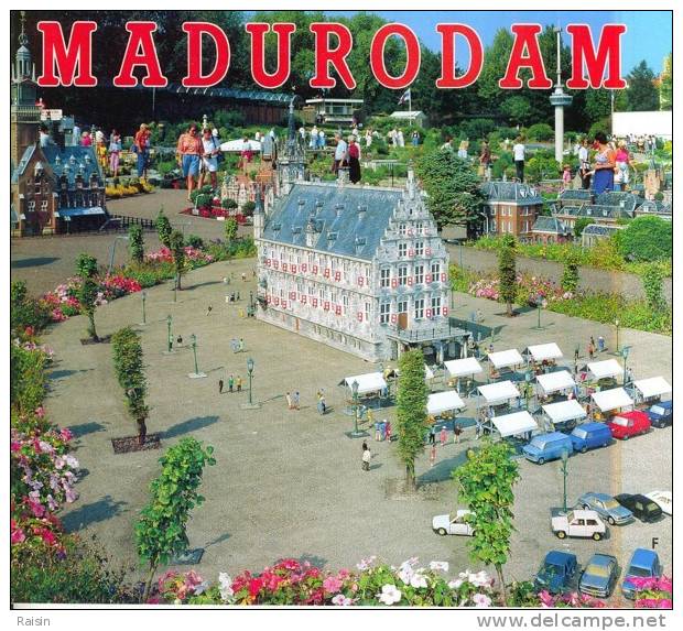 Madurodam  La Ville  Miniature  Néerlandaise  Descriptif Complet Couleur De La Maquette TBE - Otros & Sin Clasificación