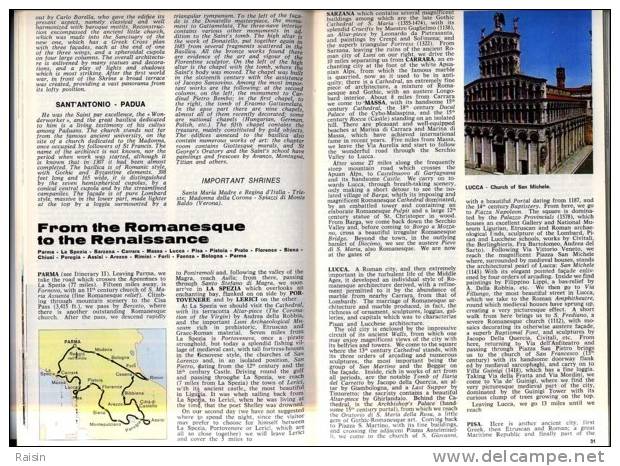 Trip To Italy  For The Holy Year   Brochure En   Italien Et Anglais De  80 Pages  1974  TBE - Europe