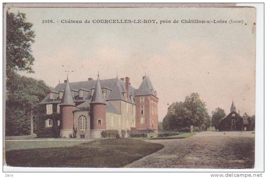 45.087 /Chateau De Courcelles Le Roy Prés CHATILLON SUR LOIRE - Chatillon Sur Loire