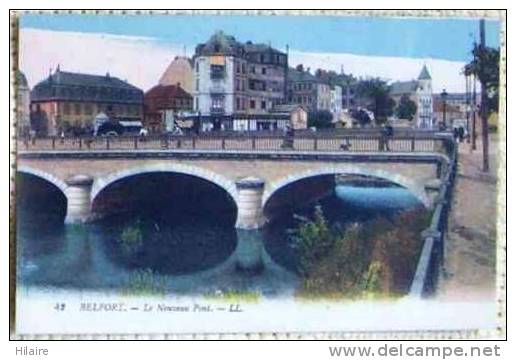 Cpa 90 BELFORT Nouveau Pont LL - Belfort - Ville