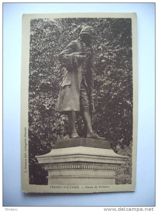 FERNEY - Statue De Voltaire - Ferney-Voltaire