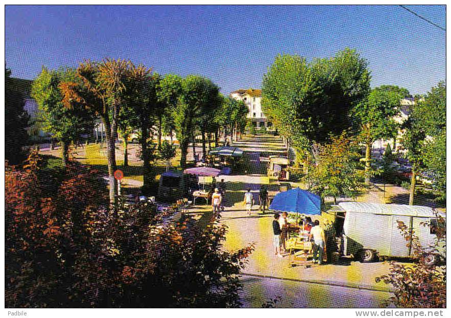 Carte Postale 86.  La Roche-Posay Jour De Marché Trés Beau Plan - La Roche Posay