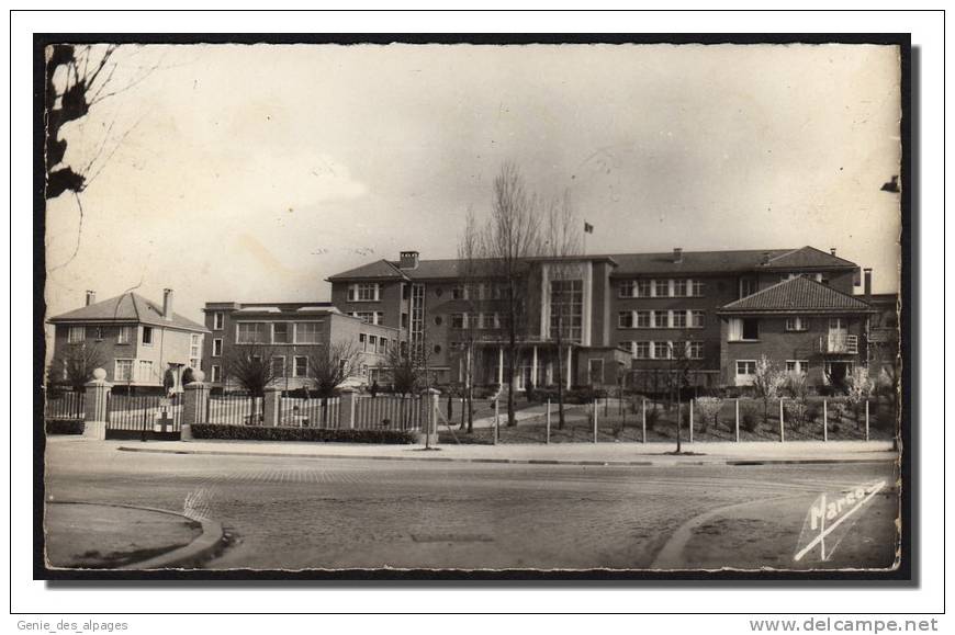 94 CRETEIL, L'Hôpital , Ed Marco, Voyagé En 1959, Timbre Héros Résistance, 5 Martyrs Lycée Buffon - Creteil