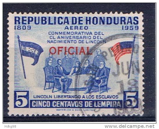 HN+ Honduras 1959 Mi 202 Dienstmarke - Honduras