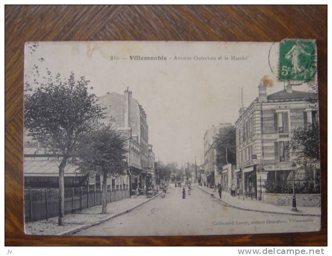 Villemonble - Avenue Outrebon Et Le Marché - Villemomble