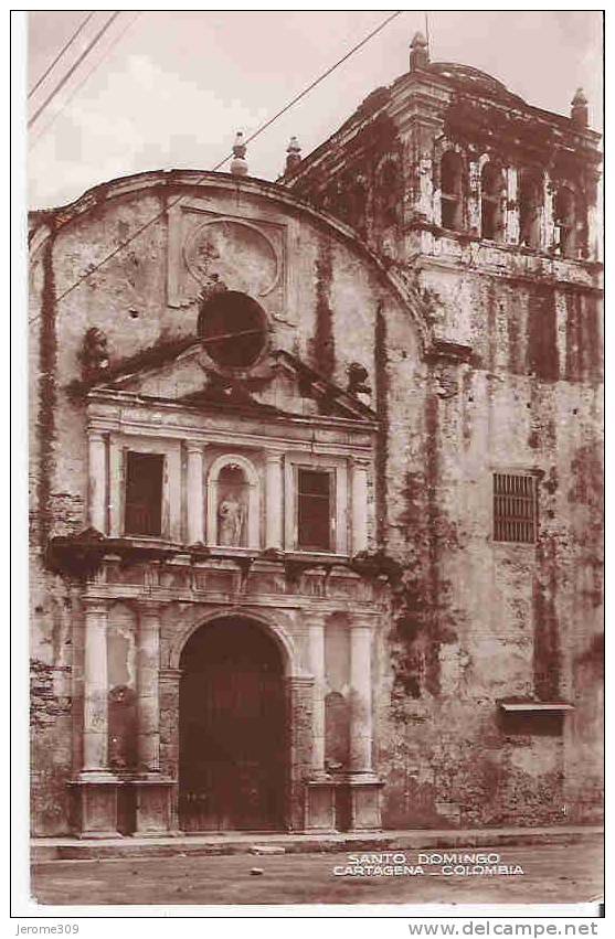 COLOMBIE - CARTAGENA - CPA - N°33 - CARTAGENE - SANTO DOMINGO - Ste Domingo Church - Eglise - Colombia