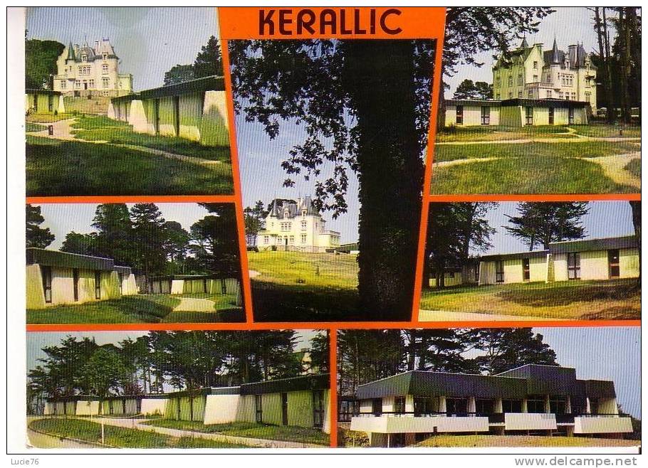 PLESTIN LES GREVES -    KERALLIC  -   7 Vues :  Le Centre Familial De Vacances De  Kerallic   - N°  905 - Plestin-les-Greves