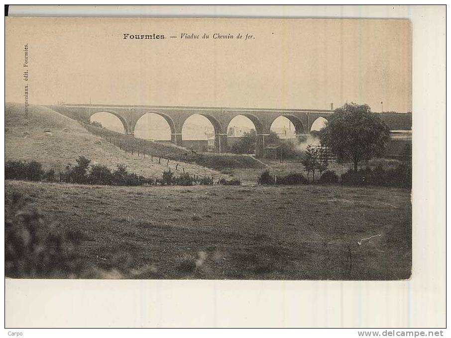 FOURMIES - Viaduc Du Chemin De Fer. - Fourmies