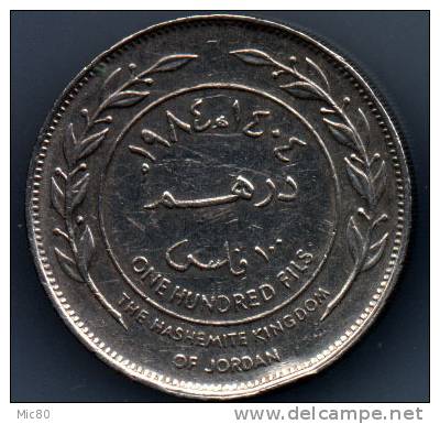 Jordanie 100 Fils 1984 Ttb+ - Jordanie