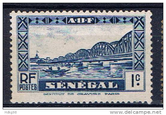 SN+ Senegal 1935 Mi 118-19 Flußszene - Ongebruikt