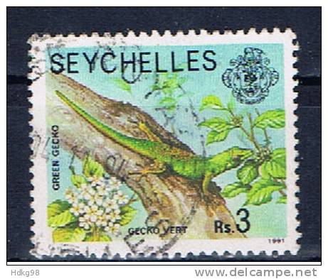 SY+ Seychellen 1991 Mi 756 Gecko - Seychelles (1976-...)