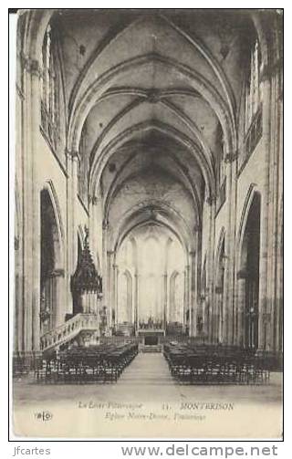 42 - MONTBRISON - Eglise Notre Dame, L'intérieur - Montbrison