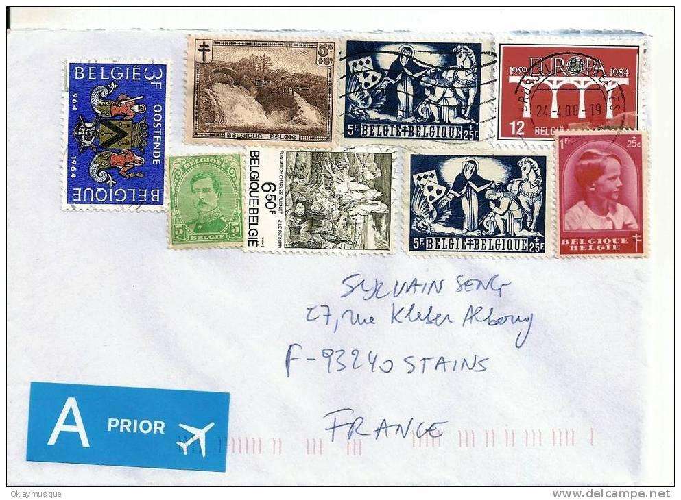 Enveloppe Timbré - Storia Postale