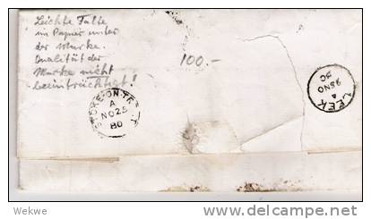 GBV096/ Victoria 3 Half Pence, Platte 3, 1880, London - Briefe U. Dokumente