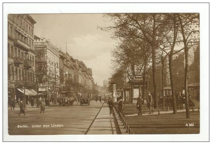 RP, Unter Den Linden, Berlin, Germany, 1920-1940s - Autres & Non Classés