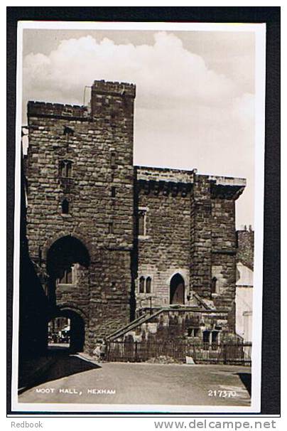 Real Photo Postcard Hexham Northumberland The Moot Hall - Ref B131 - Other & Unclassified