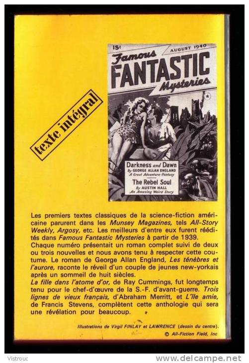 J'AI LU N° 731 - "Les Meilleurs Récits De Famous FANTASTIC Mysteries", Présenté Par Jacques SADOUL - Fantastique