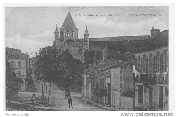 82 ) AUVILLAR, Eglise Saint Pierre, (monument Historique), N° 5 - Auvillar