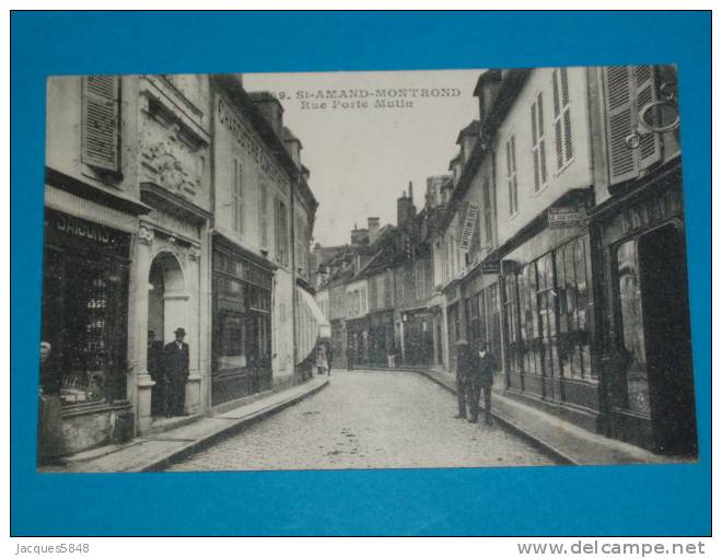 18) Saint-amand-montrond - N° 209 - Rue Porte Mutin  Année 1924 - Edit  Goutagny - Saint-Amand-Montrond